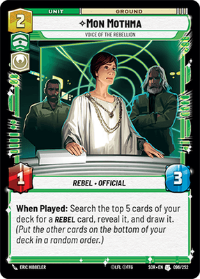 Mon Mothma — Voice Of The Rebellion