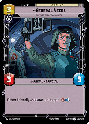 General Veers — Blizzard Force Commander