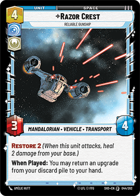 Razor Crest — Reliable Gunship