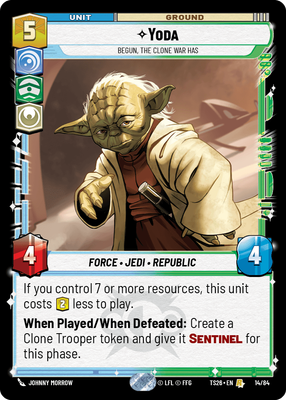 Yoda — Begun, the Clone War Has