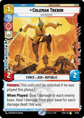 Coleman Trebor — Jedi Rescuer