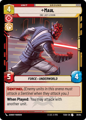 Maul — One Last Lesson