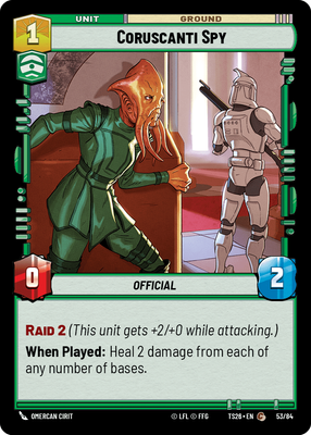 Coruscanti Spy